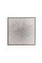 Supernova Framed Canvas Art 100x100cm - Silver - 4