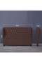 PLUTO HEADBOARD VELVET BROWN L-180 : H-125 CM - 4