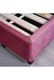 OLYMPIA BASE VELVET PINK 200X200 CM - 4