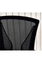 Hobbs Office Medium Back Chair Mesh Fabric - Black - 5