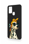 Samsung A21S Compatible Cool Dalmatian Patterned Silicone Case - 4