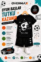 Kick in Goal Printed Kids' Set – T-Shirt & Shorts 2-Piece Combination |   Trendy Summer Set for Ages 1-12