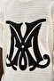 Men's Mchnst m Lettered Knitwear T-Shirt Ecru - 2