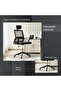 Libra Office High Back Chair Mesh & Fabric - Black - 8