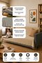 Ars |   Cotton Non-Slip Washable Multi-Purpose Bohemian Sofa Cover Single&Triple 180X210 Sofa Bed Cover, Armchair Cover, Sofa Shawl Mustard Yellow - 5