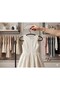 Girl's Sleeveless Dress with Lace and Belt - 5
