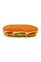 TOYLAND Kids Play Kitchen Sub Sandwich – Jumbo Realistic Plastic Pretend Food Toy - 2