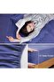 4 Piece 100% Rayon Derived from Bamboo Cooling Queen Size Bedding Sheet Set - 5