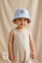 - 100% Cotton Adjustable Baby Hat (2-4 Years)