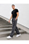 Harajuku Streetwear Side Stripe Men's Loose Fit Adjustable Wide Leg Sweatpants - 3