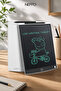 شاشة LCD مقاس 10 بوصات، لوحة رسم رقمية، لوحة كتابة الملاحظات، تابلت تعليمي للكتابة، تابلت للكتابة بحجم كبير - 4