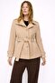 Women's Belted Short Cashmere Coat - 2