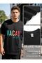 قمصان تي شيرت كاجوال للرجال بتصميم شخصي على طراز Vacay Mode - 4