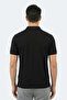 Katina Men's Polo Collar Black T-Shirt - 5