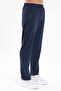 Stretch Textured Men's Straight Leg Sports Sweatpants with Zipper Pockets - 5