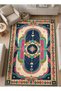 Sdt Traditional Patterned Modern Woven Base Decorative Carpet Sdtamor2442 - 3