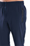 Stretch Textured Men's Straight Leg Sports Sweatpants with Zipper Pockets - 8