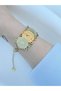 5-Piece Steel Bracelet 316L 5 Ata Steel Gold Color - 3