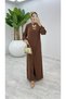 Women's Hijab Brown Ahum Set - 2