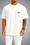 Oversize United States Virgin Islands Flag Pocket Printed Unisex T-Shirt