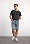 90333-70965 Men's Denim Regular Fit Mid Rise Shorts 90333-70965