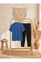 Men's Ottoman Patched Polo Collar and Sweatpants 2-Piece Set - 4