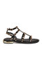 4042 Z Black Women's Sandals - 3