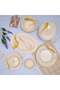 40 Pcs Melamine Ware Dinner Set - Durable & Safe, Ergonomic Design and Versatile - 7