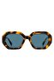 UV Protected Sunglasses Yellow Havana Frame Blue Mirror Lens 52mm - TH-2155/S-EPZ - 2