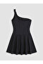 Seray New Season One-Shoulder Women's Skirted Swimsuit - 6
