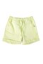 Organic Green Woven Summer Unisex Baby Shorts - 2