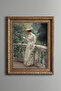 Letter in the Garden – Vintage Patterned Painting – Thick Model