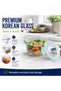 Glass Mixing Bowl 1000ml, Airtight Glass Mixing Bowl BPA Free Microwave Freezer Safe MBCB-100 - 5