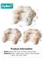 Baby Head Shaping Pillow, Toddler Sleeping Pillow, Infant Spine Protection Pillow, Adjustable Double-Sided Head Support Pillow for 0-12 Months Newborns and Infants, TPU Tubes Filling - 8