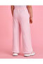 Girls Pink Wide Leg Track Pants - 3