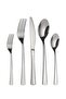 30-Piece Stainless Steel Cutlery Set Kitchen Utensil Set Western Tableware Silver - 5