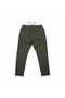 Six COLLECTION Men's Olive Green Drawstring Tapered Trousers - 3