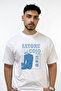 Satoru Gojo Design Printed Oversize White T-Shirt