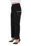 Plus Size Elastic Waist Pocketed Lycra Stone Embroidery Detailed Loose Fit Women's Trousers - 3