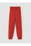 Lcw Baby Red Color Block Baby Boy Sweatshirt and Sweatpants - 7