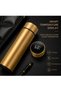 500ml Smart Stainless Steel Water Bottle with LED Temperature Display – Double Wall Vacuum Insulated Thermal Flask, Tea Infuser, Leakproof Reusable Travel Bottle - 3