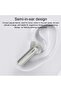 Earbuds TWS19 Bluetooth 5.3 LED Digital Display ENC Noise Reduction Bluetooth Earphone White - 3