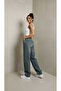 Baggy Casual Pucket Jean Green Washed Jean - 4