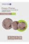 45-Piece Melamlne Dinner Set With 1X36Cm Oval Plate, 8X25Cm Deep Plates, 8X20Cm Soup Plates - 5