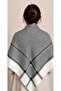 Unisex Daily Large Size Knitted Fabric Ethnic Pattern Shawl 130X130 cm - 2