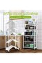 5 Tier Heavy Duty Storage Rack Foldable Kitchen Shelf Garage Home Closet Office Organizer - 2