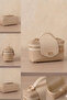 Women's Bag with Straw Detail, Shoulder and Hand Bag - 2