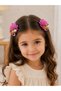 Girl's Knitted Snap Buckle (Pink Shades)