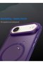 iPhone Air 5G 2025 Hard Silicone Hybrid Translucent Case | Slim Stylish Magnetic MagSafe Compatible Shockproof Protective Phone Cover (MCMPMN) – Eggplant Purple - 2