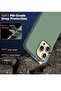 Compatible with iPhone 15 Pro Max Liquid Silicone Full Body Shockproof Protective Case - Calke Green - 6